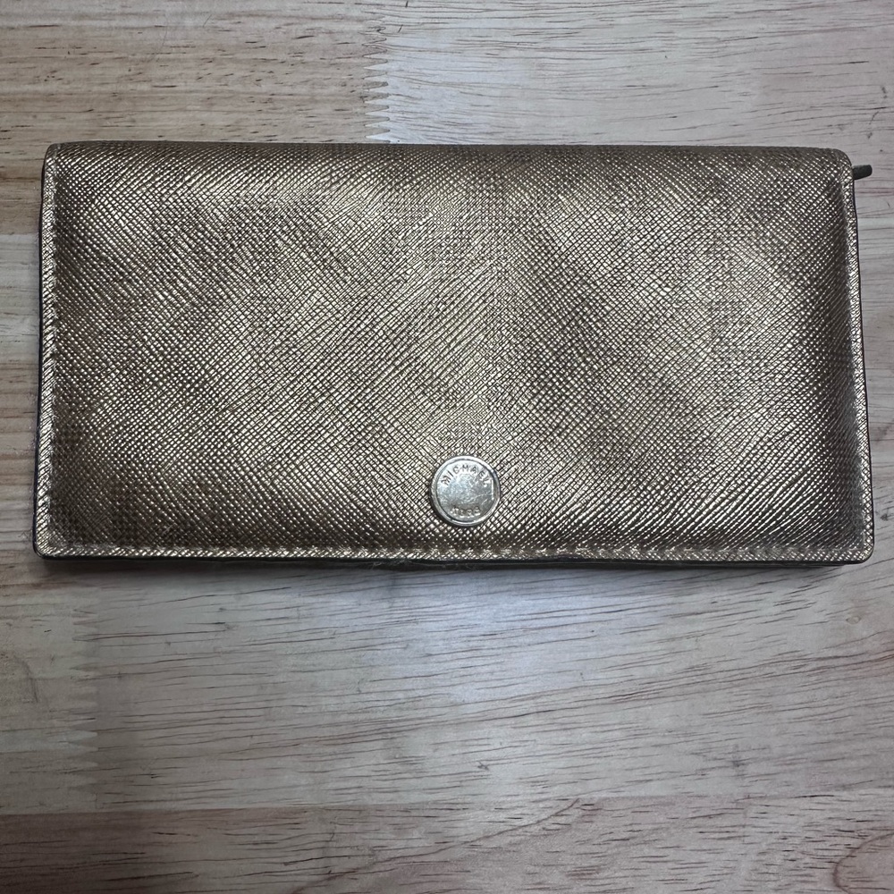 Gold Leather Women's M. Kors Wallet